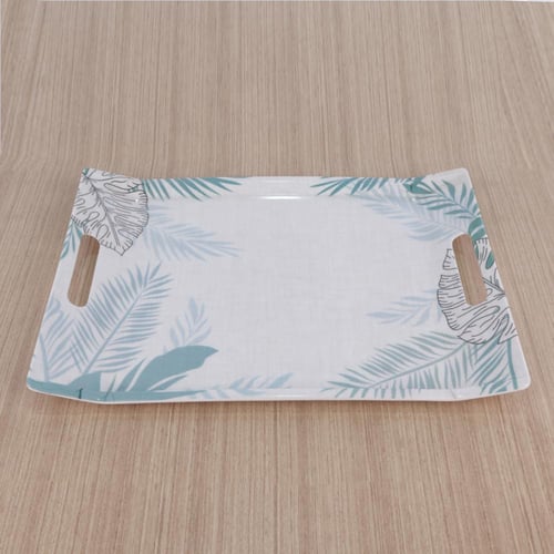 تباسي ميلامين مستطيل مشجر 28*37سم