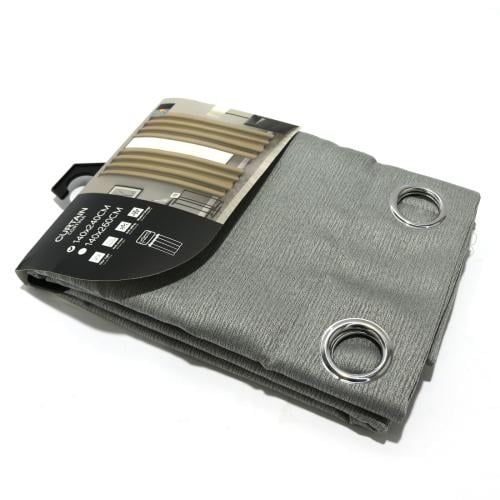 ستارة قماش رمادي 140*240 سم