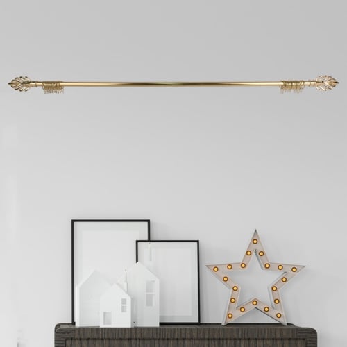 عمود ستارة مفرد للنوافذ من سوول ستار لون ذهبي 120...