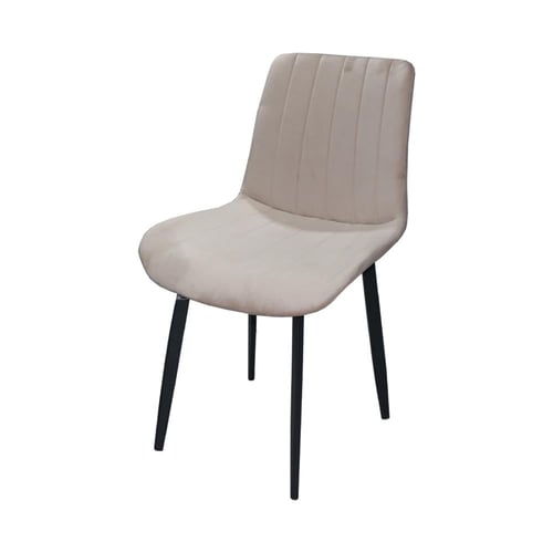 طقم طاولة سيراميك ابيض مع 4 كراسي بيج 130*70*6 سم