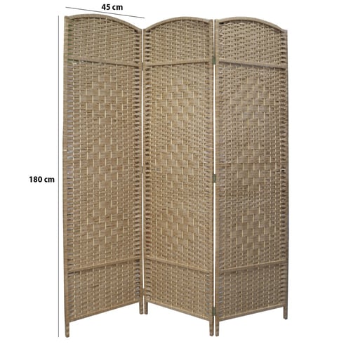 مقسم (بارتشن) خسف 3 ألواح مقاس 180*45 سم لون بيج 1...