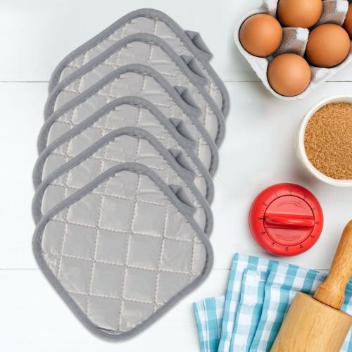 بيز مطبخ قطن 6حبه 16.5*16.5 سم