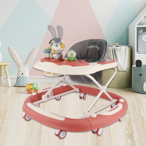 مشاية اطفال لون وردي