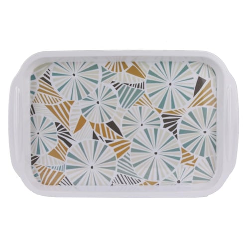 تباسي ميلامين مستطيل مشجر 43*26CM