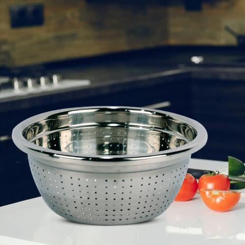 مصفي استيل عميق مدور 30 سم