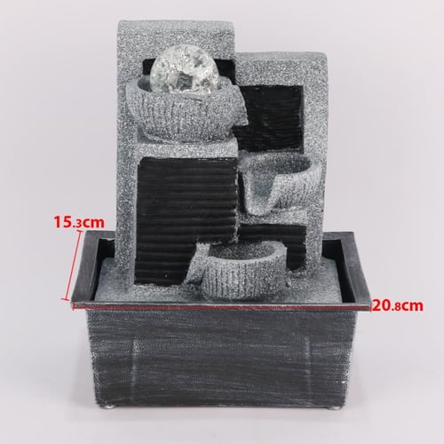 تحف ديكور شلال كهربائي