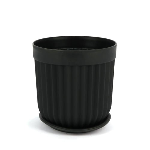 مركن زرع اسود 25*25 سم