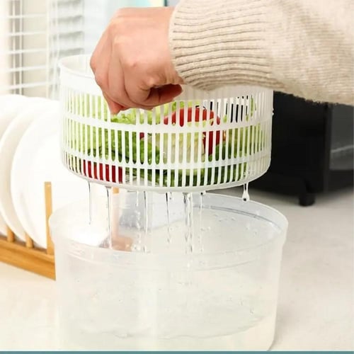 نشافة خضار بلاستيك يدوية صغيرة