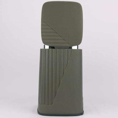 درام زبالة بلاستيك رصاصي دعاسة