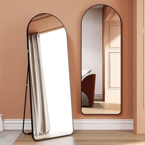 مرايا اسود مقاوم للكسر بستاند مقاس 65*170 سم