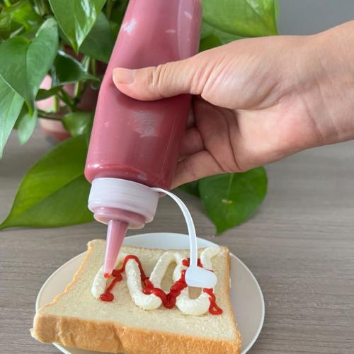 علب كاتشب بلاستيك 300 مل