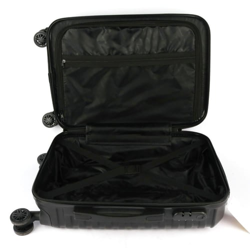 شنط سفر لون أسود مقاس 24