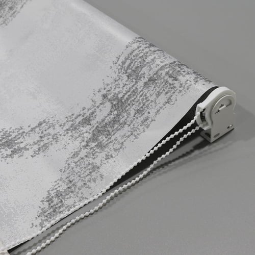 ستائر قماش رصاصي مشجر 150*200 سم