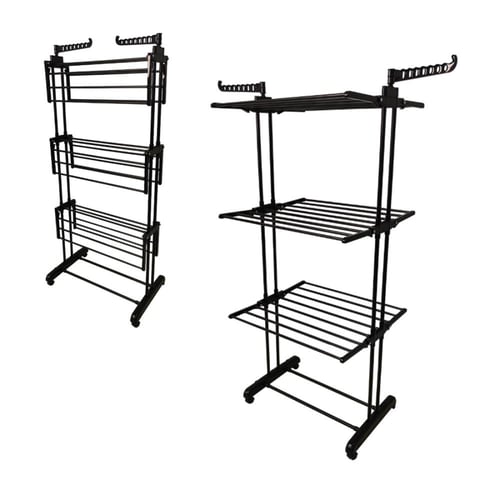 استاند ملابس 3 دور بكفرات