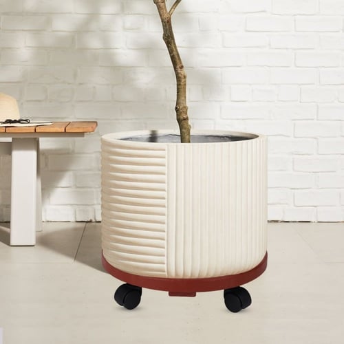 قاعد أسطوانة غاز بلاستيك من سوول ستار 33 سم بني SL...