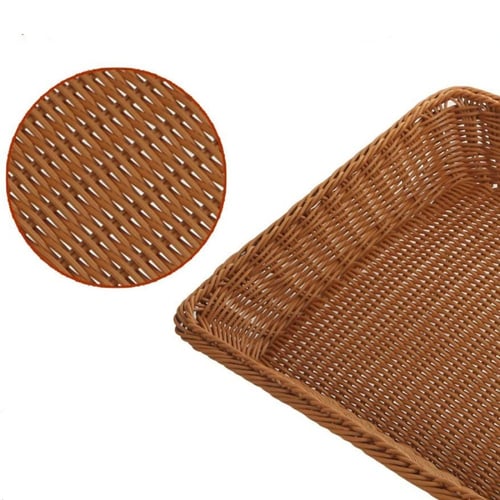 سلة خيزران مربع مقاس 22*22*7 سم SL103079