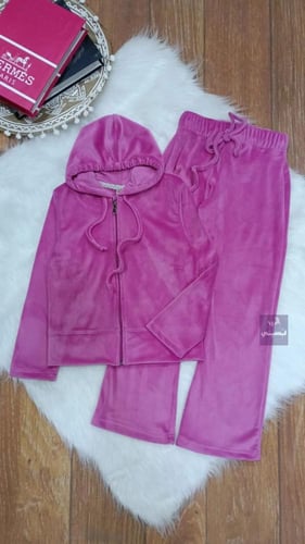 ترنج بناتي قطيفة بثلاث الوان مختلفة