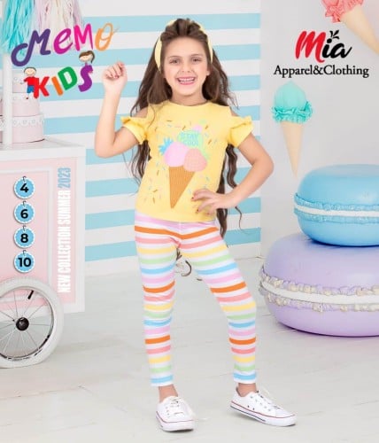 طقم بناتي بنطلون