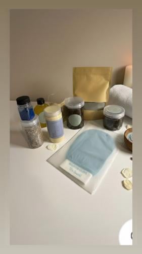 بكج قنبلة التفتيح( هديه نيله- طين مغربي)