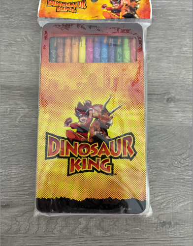 الوان خشبية ملك الديناصورات DINOSAUR KING أصلية من NewBoy نيوبوي (بتغليف المصنع)