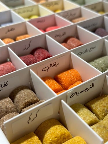 بوكس جمبو شاي نكهات