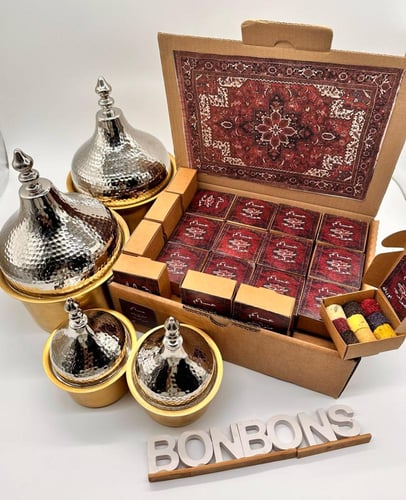 شاي توزيعات ميني بوكس يحتوي9حبات