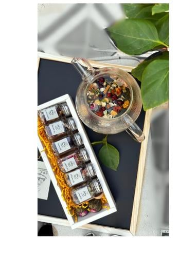 بوكس شواهي الابريق متعدد النكهات