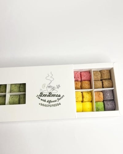 بوكس مشروبات النكهات المنوع 48 حبة 24 نكهة من اختي...