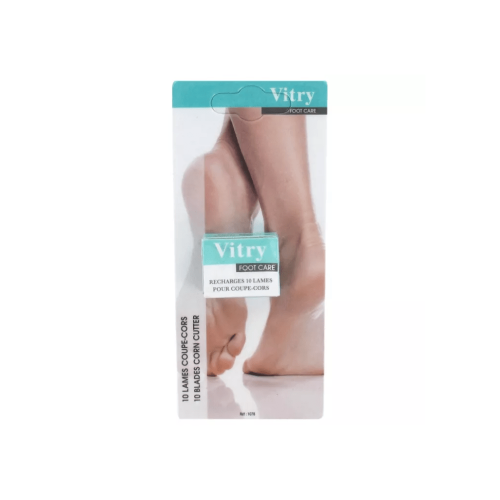 فيتري 10 شفرات التشذيب البديلة لازالة مسامير القدم...