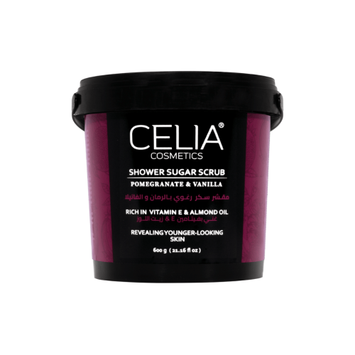 سيليا مقشرالجسم بالسكر الرغوي بالرمان والفانيليا 6...