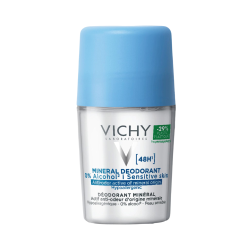 فيتشي مينيرال مزيل عرق رول 48 ساعة - 50 مل