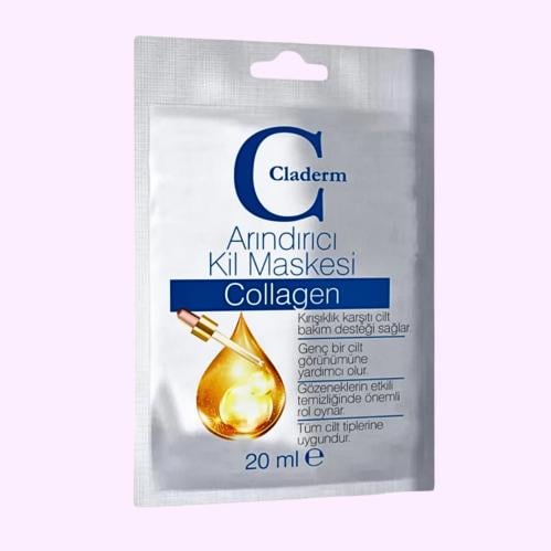 قناع الطين المنقي بالكولاجين 20 مل