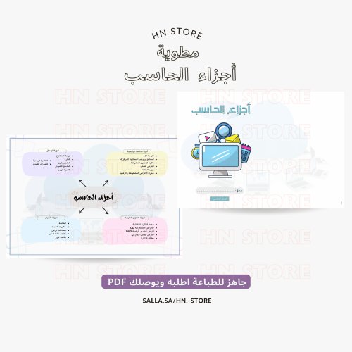 مطوية اجزاء الحاسب PDF