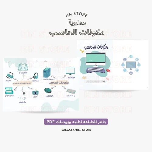 مطوية مكونات الحاسب PDF