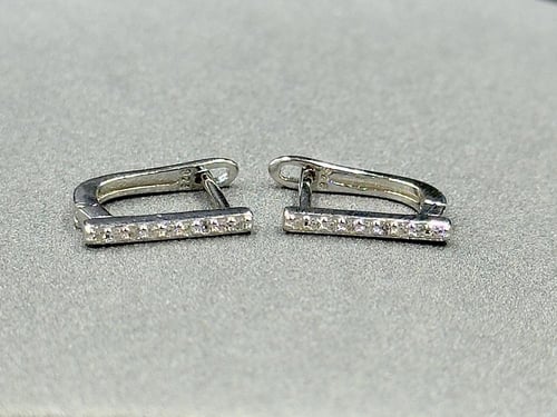 حلق فضة عيار 925