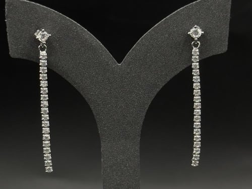 حلق فضة عيار 925