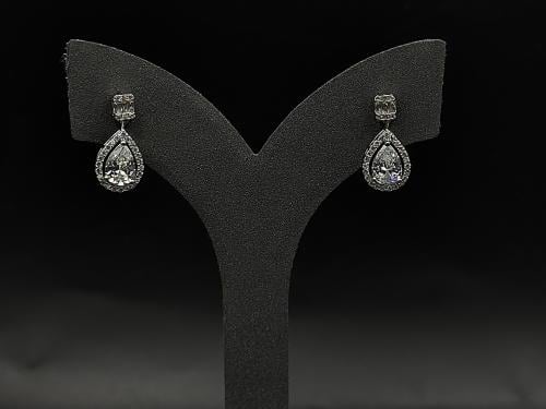 حلق فضة عيار 925