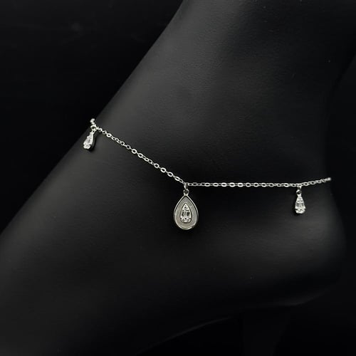 خلخال فضة عيار 925