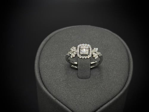 طقم فضة عيار 925 مكون من 4 قطع