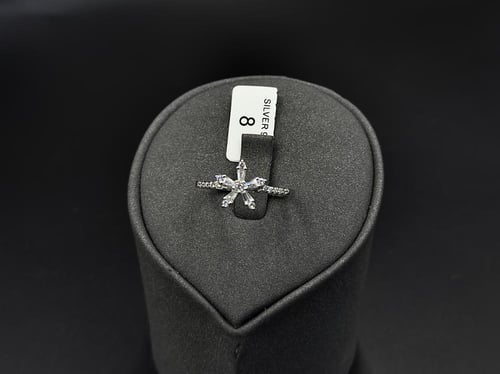 نص طقم فضة عيار 925 مكون من 4 قطع