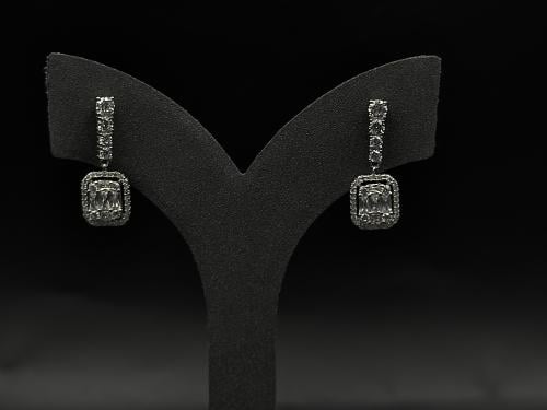 حلق فضة عيار 925