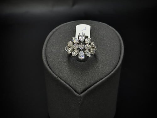 طقم فضة عيار 925 مكون من 4 قطع