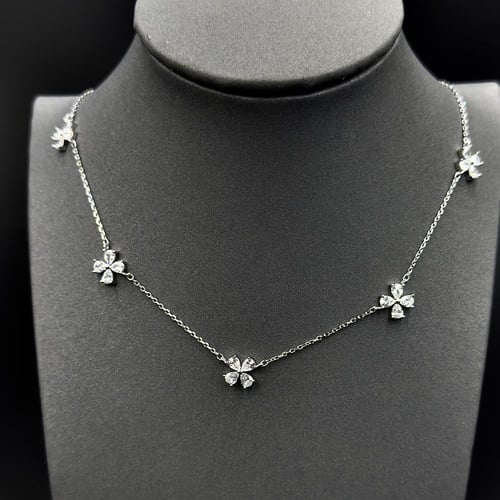 نص طقم فضة عيار 925 مكون من 4 قطع