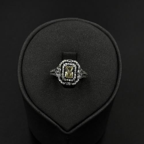 خاتم فضة عيار 925 - متجر زاهية الفضة