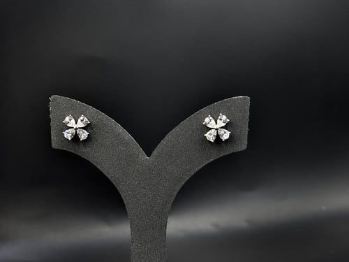 نص طقم فضة عيار 925 مكون من 4 قطع