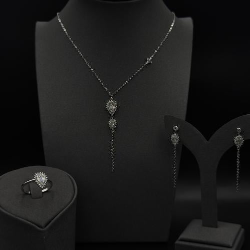 نص طقم فضة عيار 925