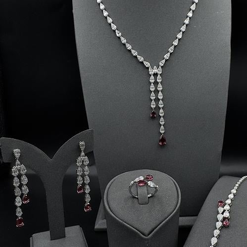 طقم فضة عيار 925