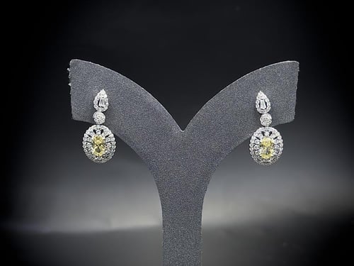 طقم فضة عيار 925 مكون من 4 قطع