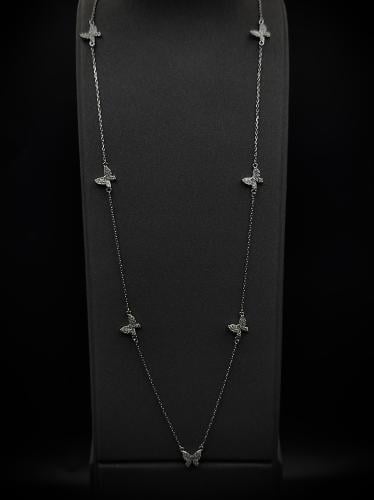 عقد نسائية فضة عيار 925