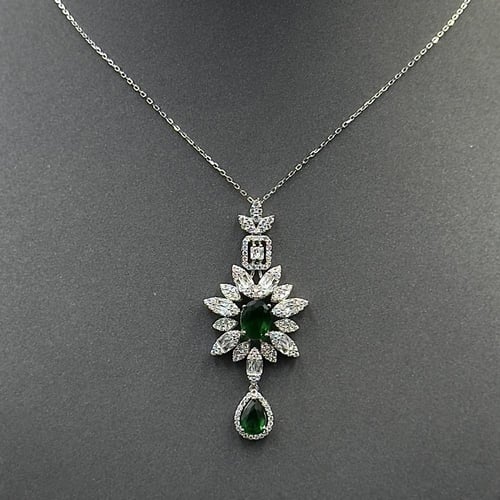 نص طقم فضة عيار 925 مكون من 3 قطع